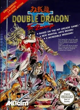 Double Dragon II - The Revenge (Europe) box cover front